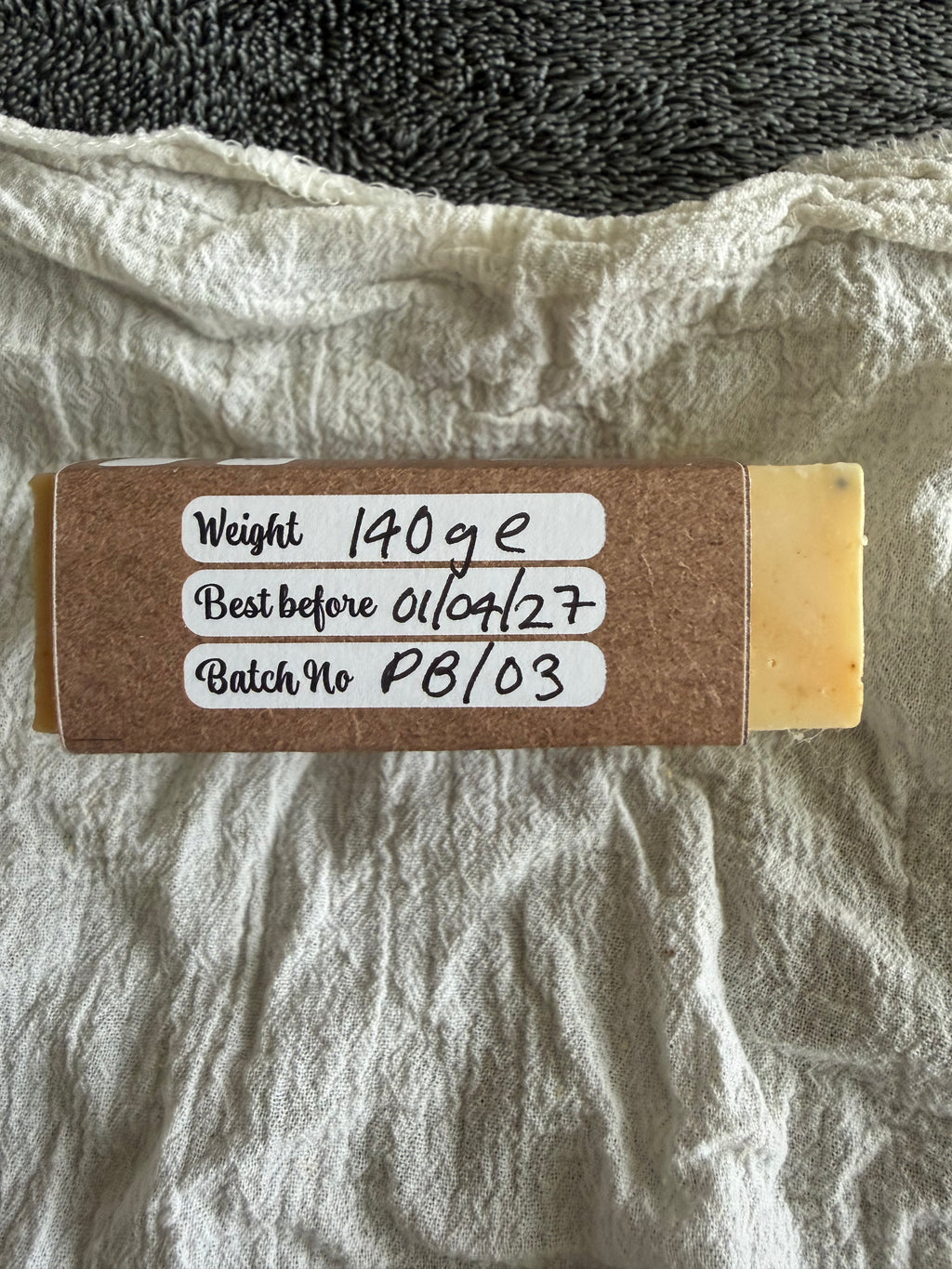 "Positivity Blend" Handmade 100% Natural Raw Milk Body Soap